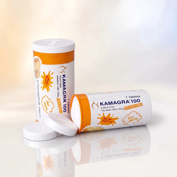 Kamagra Effervescent 100 mg (šnypščiosios tabletės)